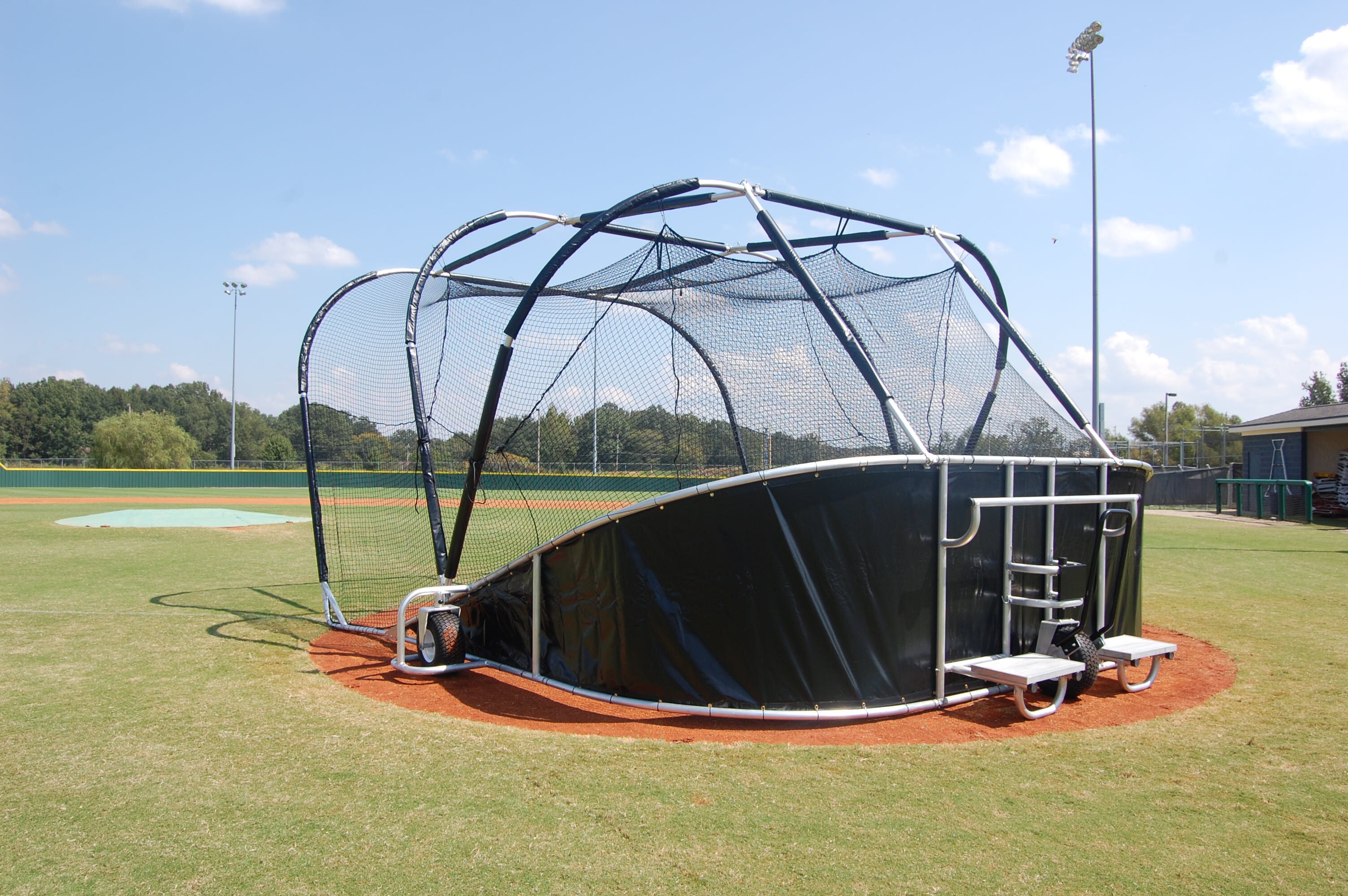 Batting Cage with Batting Net